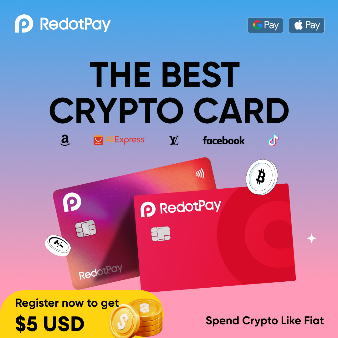RedotPay - The best crypto card